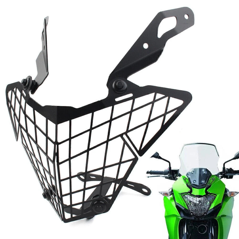 Headlight Grill Cover Protector for KAWASAKI Versys 300 KLE300 X-300 (2015-2017)