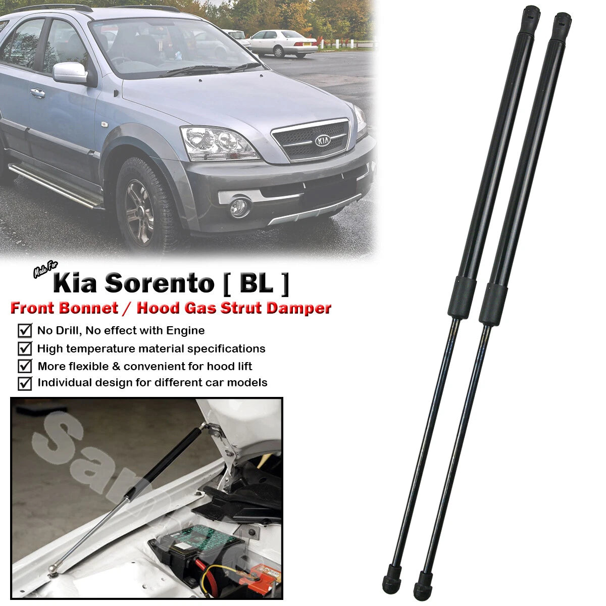 Gas Strut for Kia Sorento BL LX EX (2002-2009)