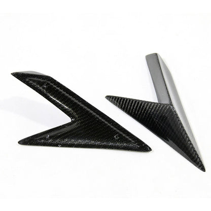 Carbon Fiber Side Bumper Fender Cover Trim For Lamborghini Aventador LP700