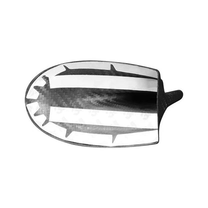 Carbon Fiber Shark Roof Antena Cover Bezel Fit for Dodge Challenger 2015-2019
