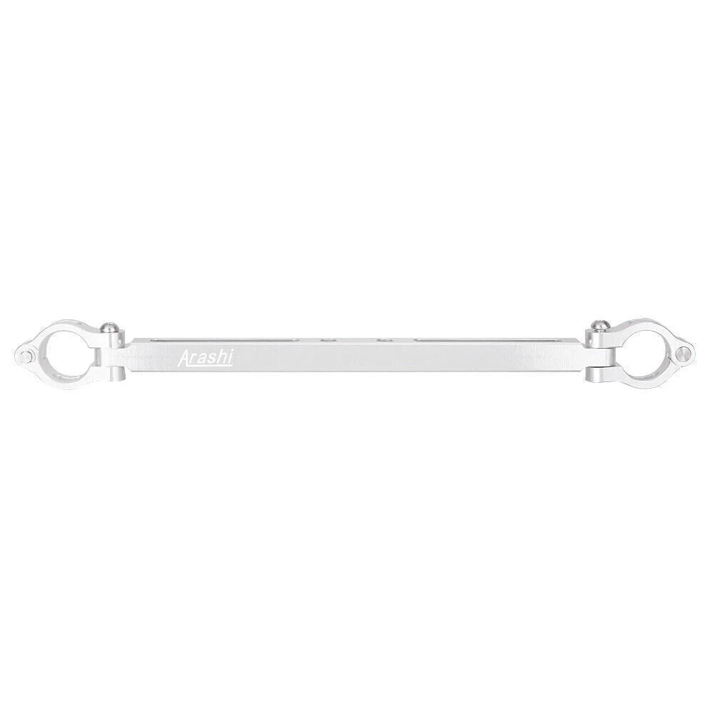 Handlebar Cross-Bar Brace Clamp for BMW R1200GS (2013-2014) Silver Aluminum