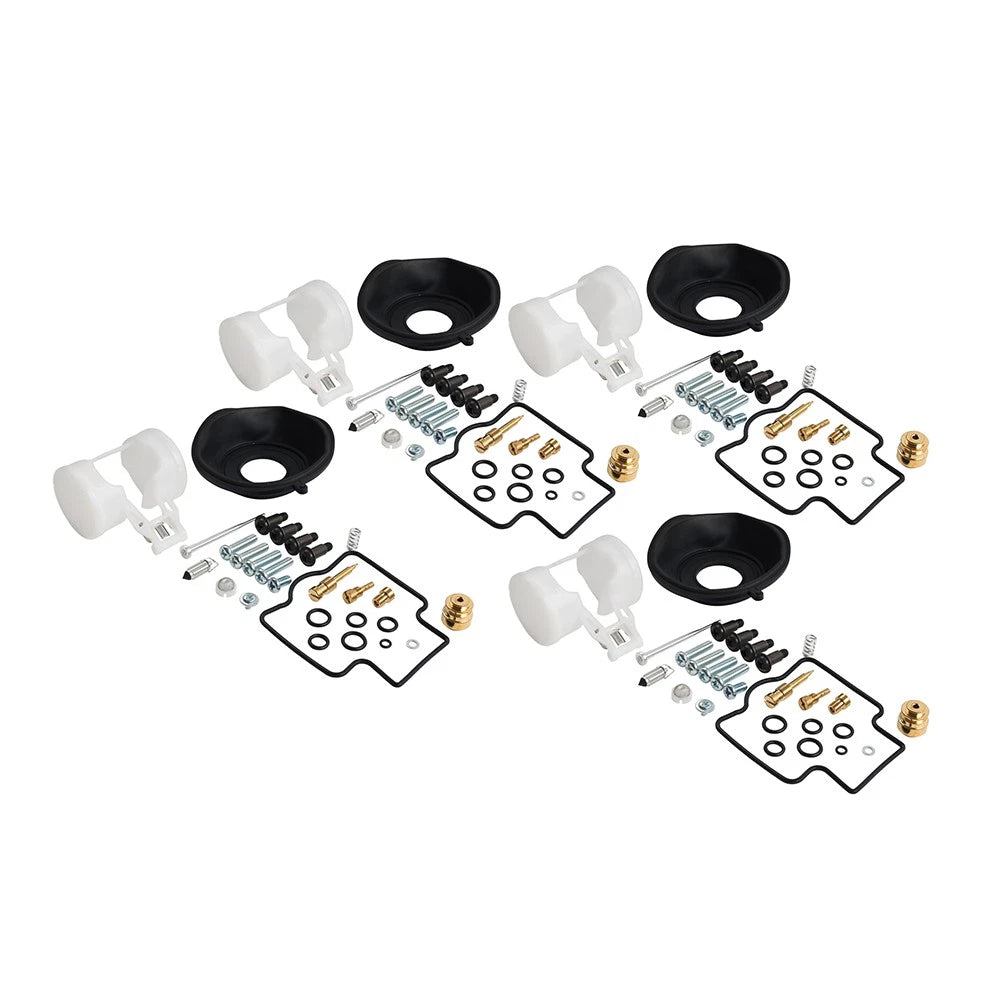 4 x Carburetor Repair Kits for Kawasaki ZX1100, ZX11, ZX1200C, ZZR1200