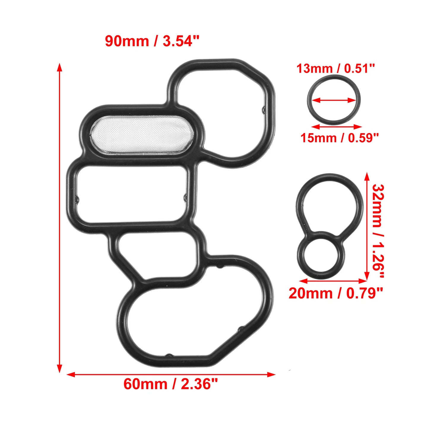 VTEC Solenoid Gasket Set for Honda Accord, Odyssey (2003-2007)