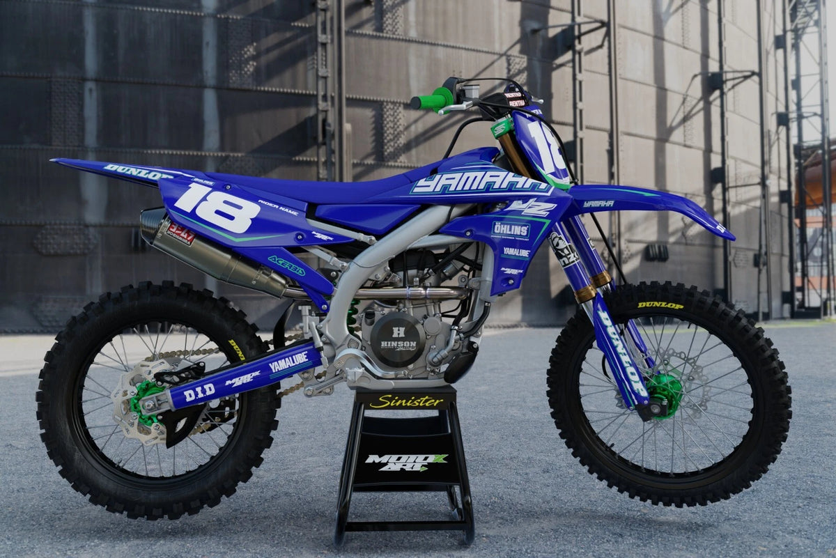 Graphics Decal Kit for Yamaha YZ 125 Sinister Style (2006-2014)
