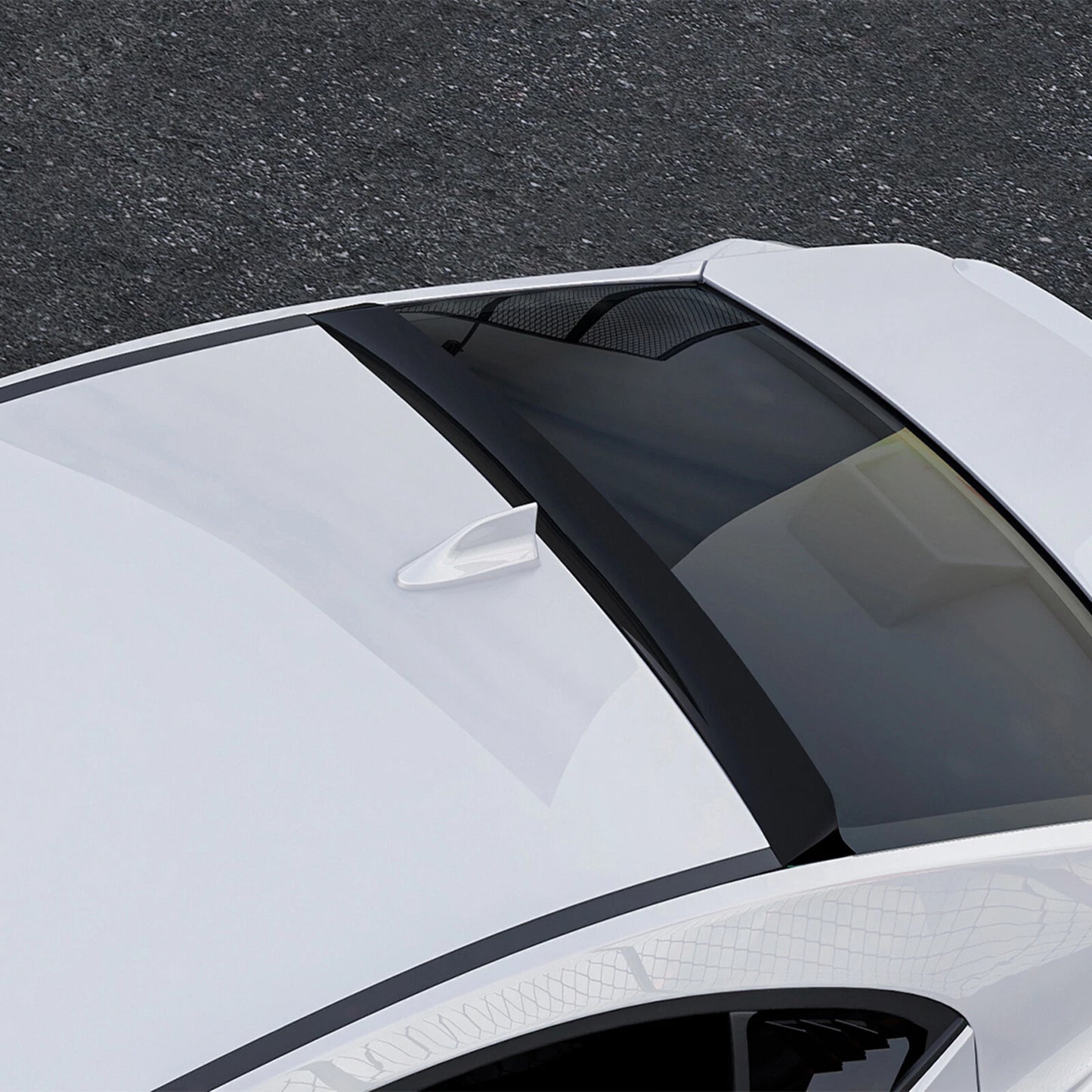 Rear Spoiler Lip for Subaru WRX STI (2022-2025) 1 x Gloss Black Wing