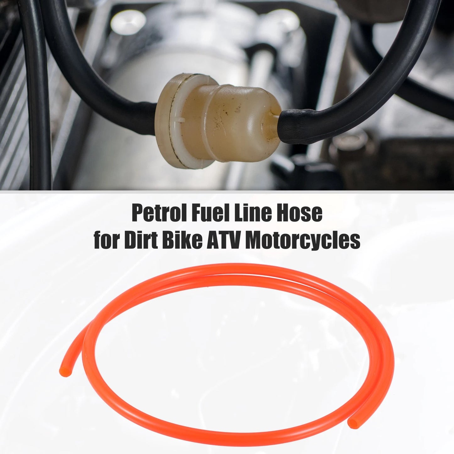0.31'' x 3ft Red Fuel Vent Line Hose for Motorcycle Dirt Bike