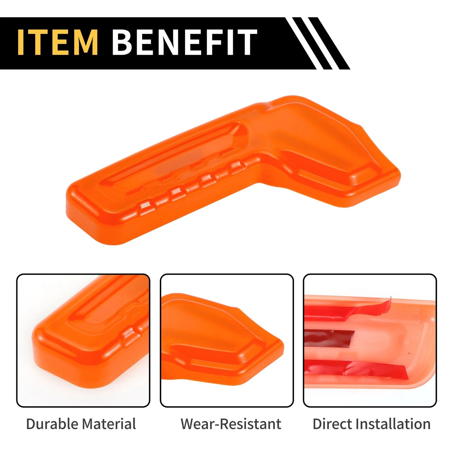 Seat Adjustment Button Cover Trim for Jeep Gladiator JT (2018-2024) - Orange