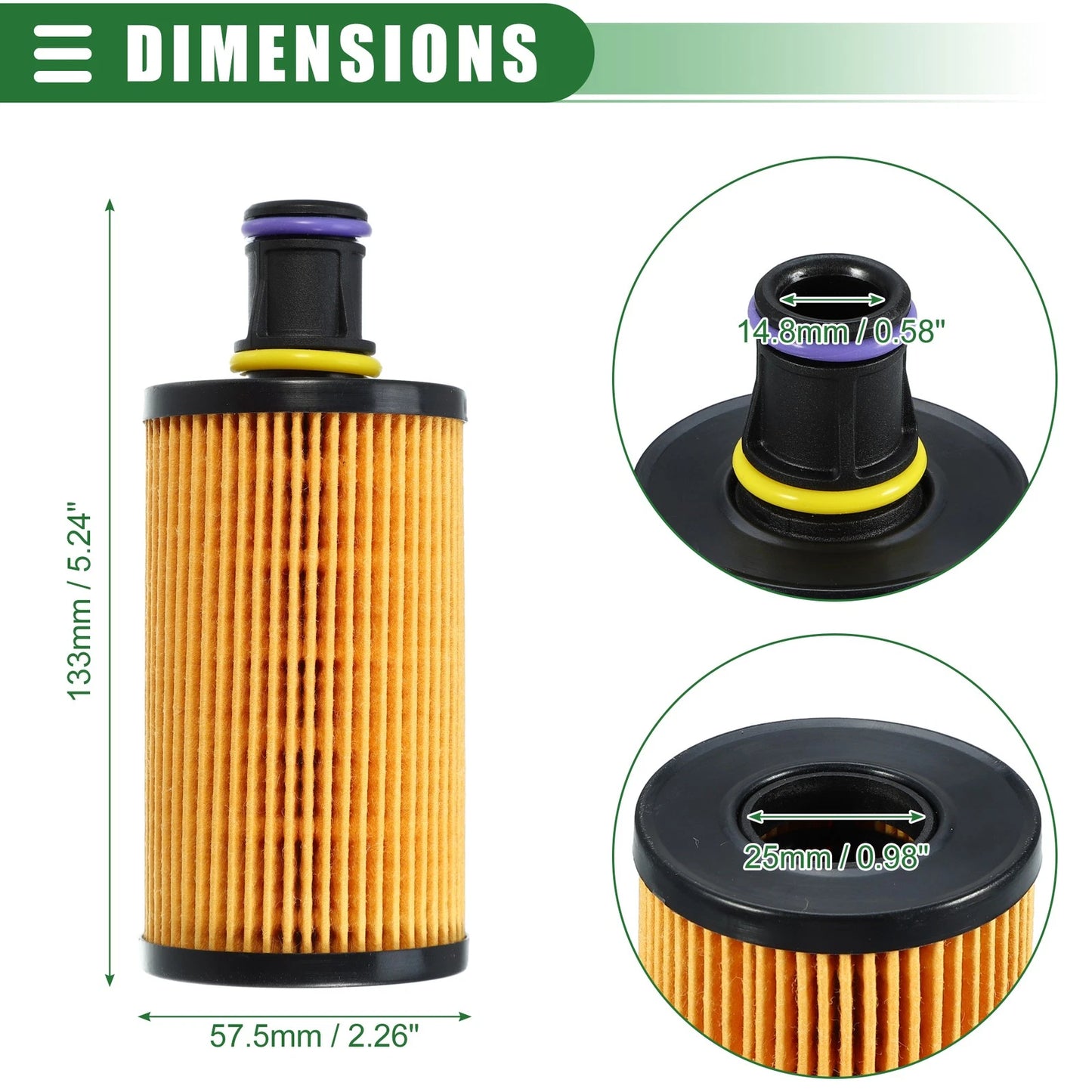 Car Engine Oil Filter for Land Rover Defender (2019-2022)