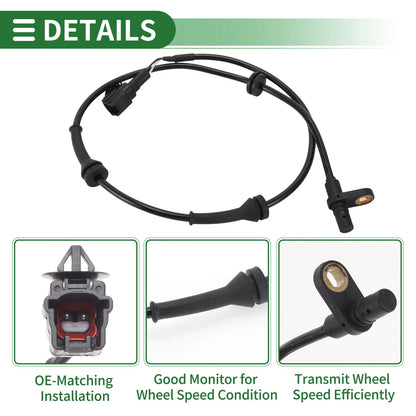 ABS Wheel Speed Sensor for Nissan Tiida C11 (2004-2014) Rear Left