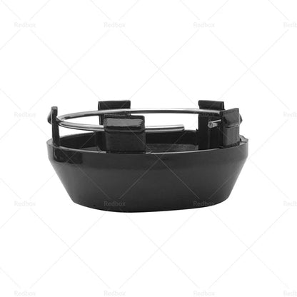 4 x 60mm Black Hub Caps for Universal Wheel Center Rim Caps