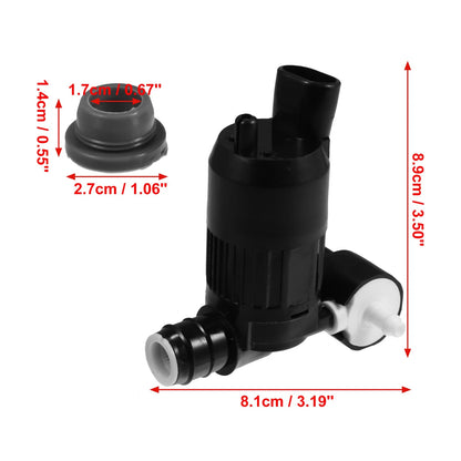 Windshield Washer Motor Pump with Grommet for INFINITI JX35 (2013)