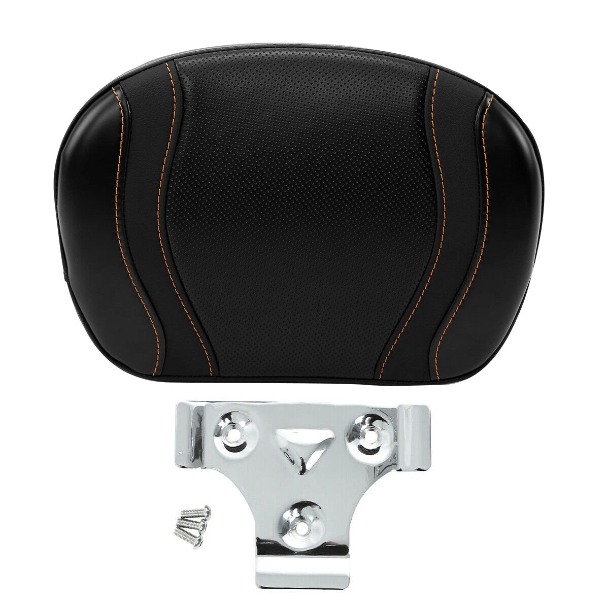 Sissy Bar Passenger Backrest Pad for Harley Touring Road King Glide Softail