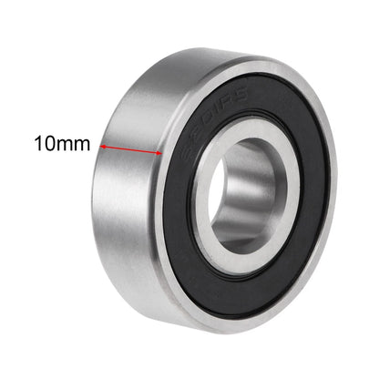 2 x Ball Bearing 12x32x10mm Double Sealed for Universal