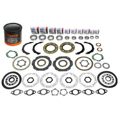 Swivel Hub Spindle + Wheel Bearing Kit + Grease for Landcruiser HZJ105 FZJ105