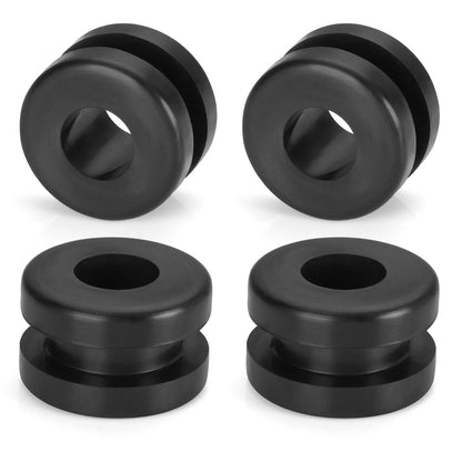 4x Rubber Heel Guard Grommets for Yamaha Warrior 350 YFM350X (1990–2004)
