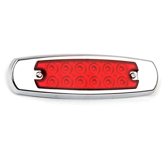 12LED Red Sealed Side Marker Clearance Lights for Trailer Lamp