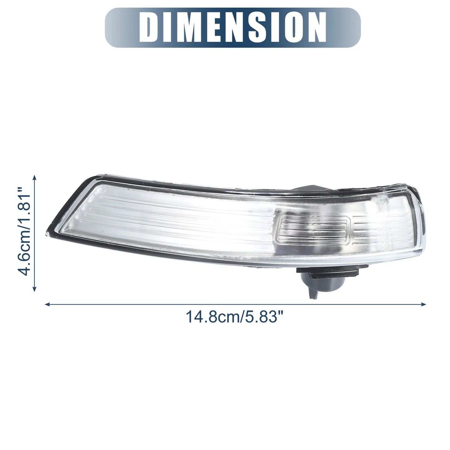 Right Rearview Mirror Turn Signal Lamp Housing for Ford Focus (2000-2007)