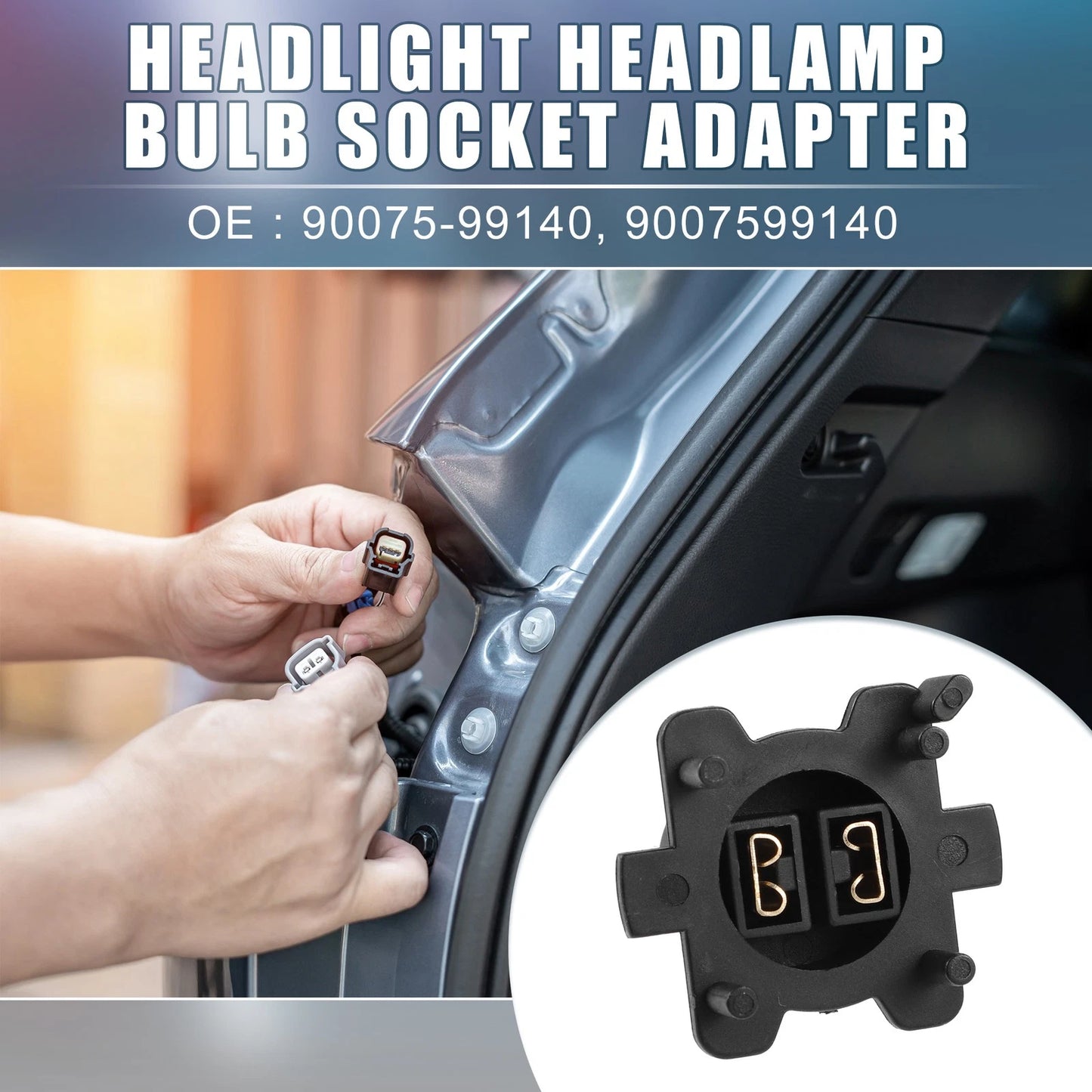 Headlight Socket Holder for Lexus ES300 ES330 (2002–2004)
