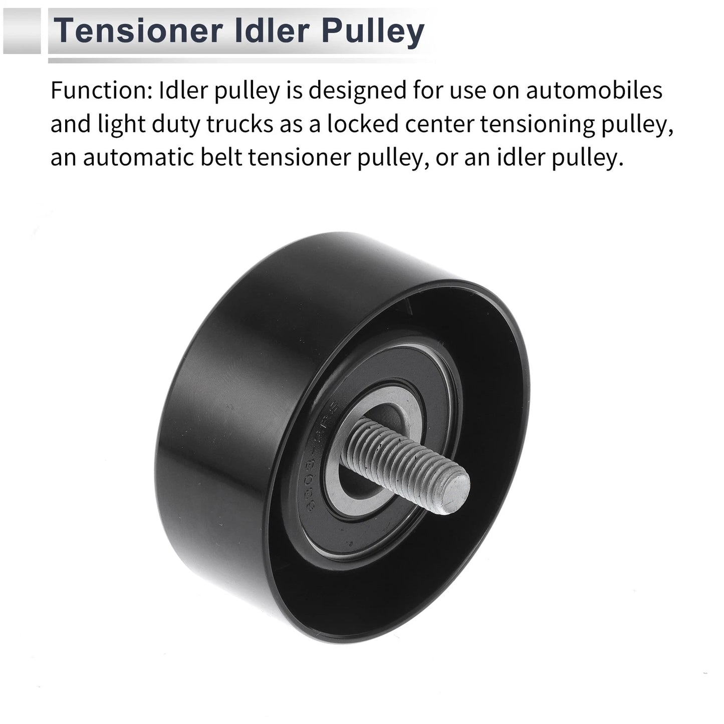 Drive Belt Idler Pulley for Kia Sportage (2011-2016) 1 Pc
