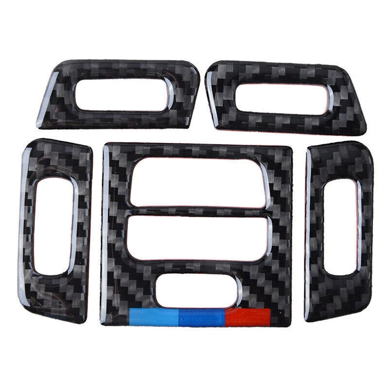 Real Carbon Fiber Air Vent Outlet Cover Trim for BMW 3 Series E90 E92 E93