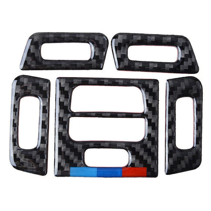 Real Carbon Fiber Air Vent Outlet Cover Trim for BMW 3 Series E90 E92 E93