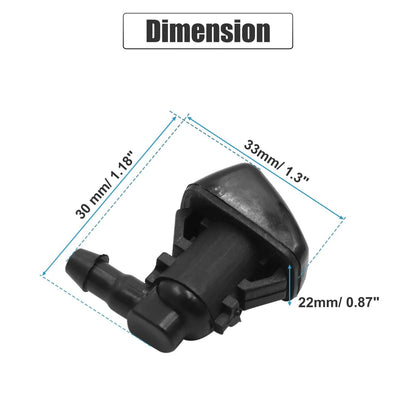 Front Windshield Wiper Nozzles for Ford Focus, Edge, Lincoln