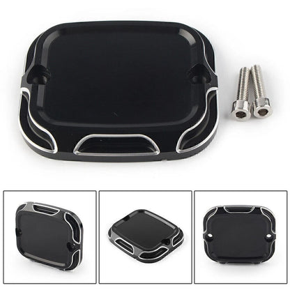 CNC Front Brake Reservoir Master Cylinder Cover for Harley Softail