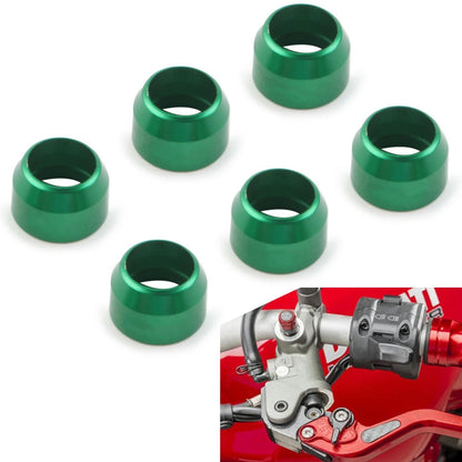 Green Motor Bleed Valve Cover Kit for Ducati Monster, Hyperstrada, Diavel, Panigale
