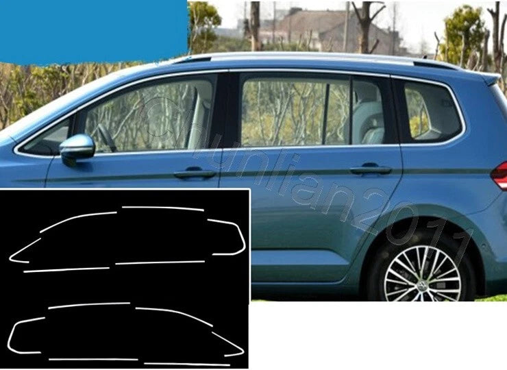 Window Pillars Cover Trim for VW TOURAN 12PS (2016-2019)