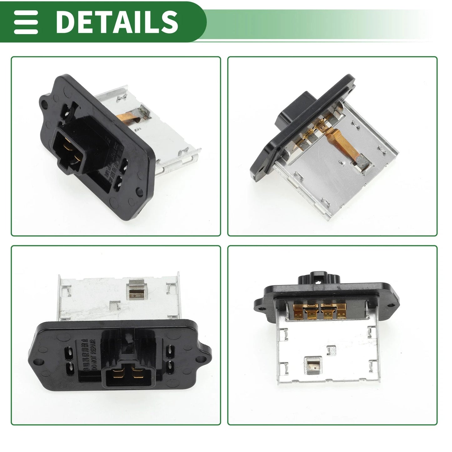 Blower Motor Resistor for Peugeot 206 (1998-2012)