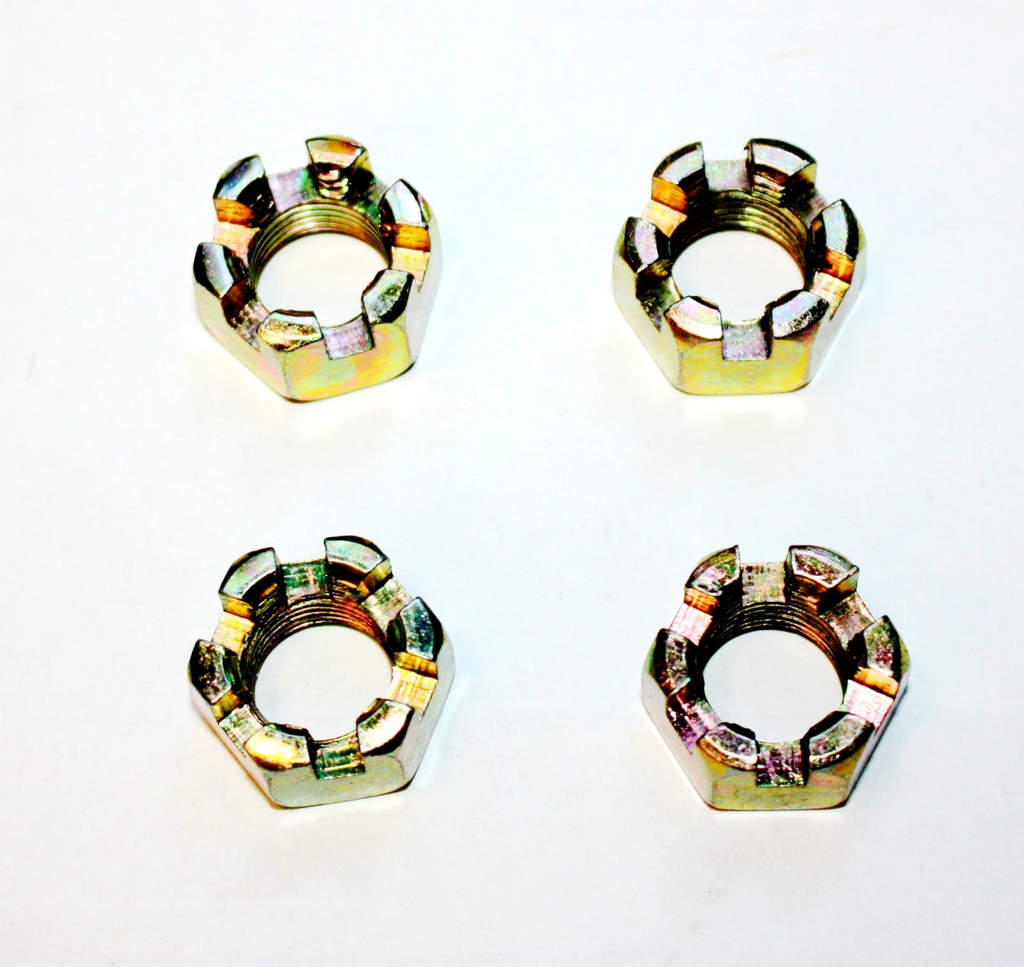 4 x 16mm Wheel Hub Axle Castellated Nuts for 150cc 250cc Quad Dirt Bike ATV