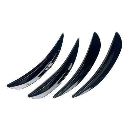 4pcs Black Wheel Eyebrow Arch Trim Fender Flares for Car