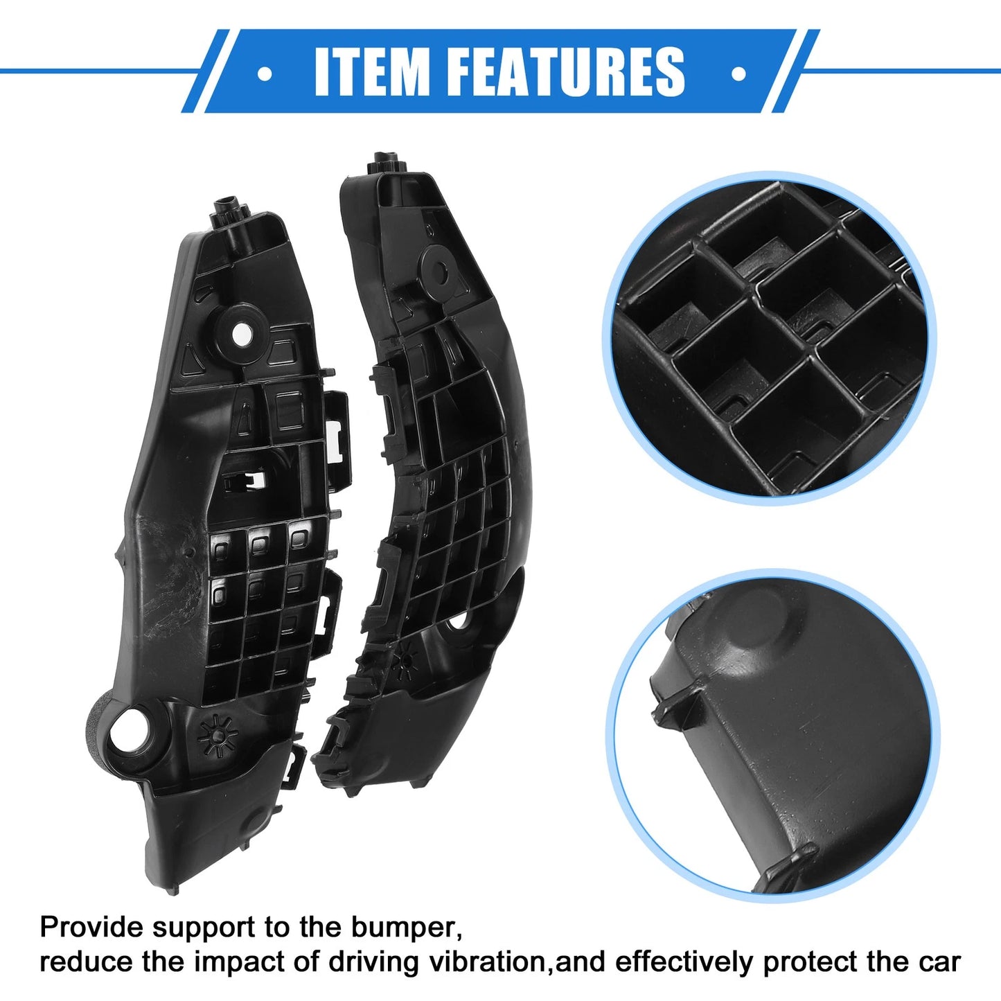 Bumper Brackets Support Covers  for Toyota RAV4 (2019-2023)