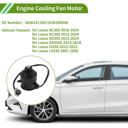 Radiator Fan Motor for Lexus RC300 (2016-2024) 1 Pc