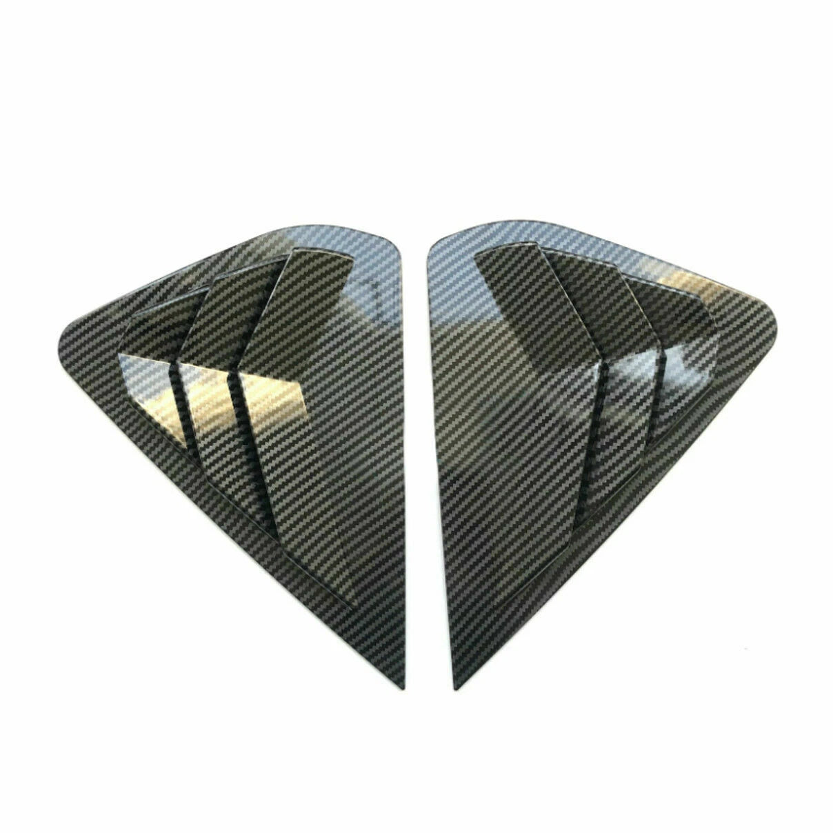 Carbon Fiber Window Louver Cover Side Trim for Nissan Altima Teana (2013–2018)