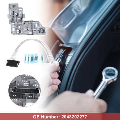 Left Tail Light Socket Wiring for Mercedes-Benz C-Class W204 (2012-2014)