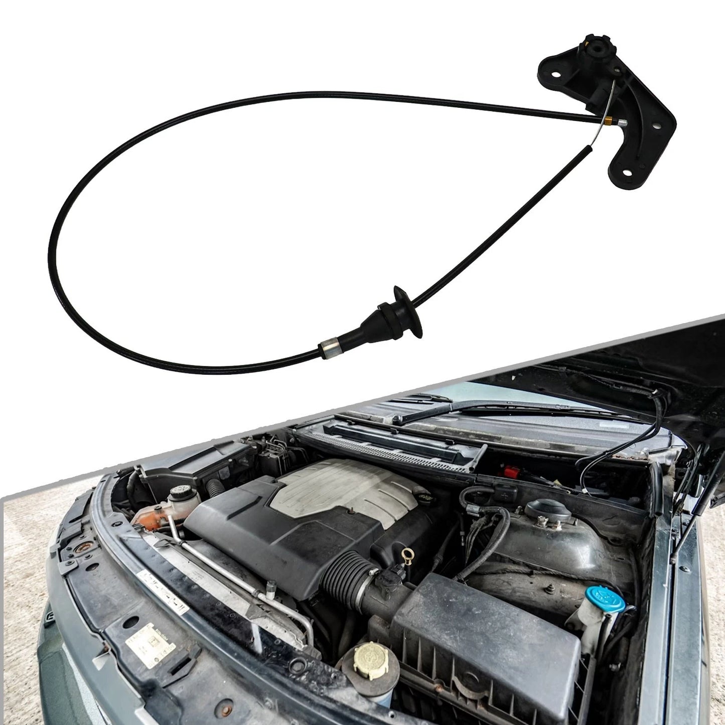 Hood Control Latch Release Cable for Land Rover