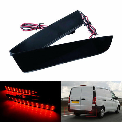 Rear Bumper Reflector Brake Taillight for Mercedes Benz Metris (2014–2023)