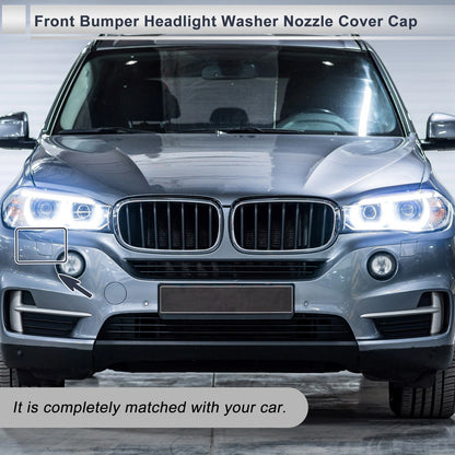 Front Right Side Bumper Headlight Washer Nozzle Cover for BMW X5 (2014-2018)