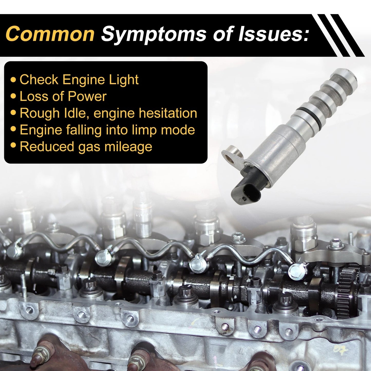 Engine Variable Valve Timing VVT Solenoid for Chevrolet Camaro (2016-2024)