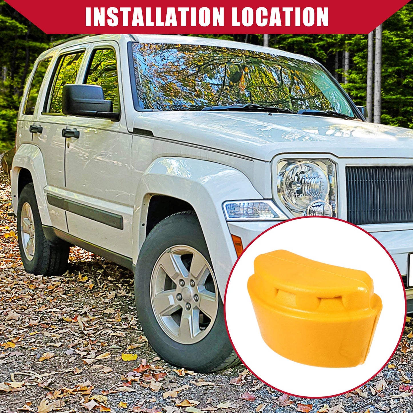Jounce Bumper for Jeep Liberty KJ (2002-2007) - Durable Front Suspension Part