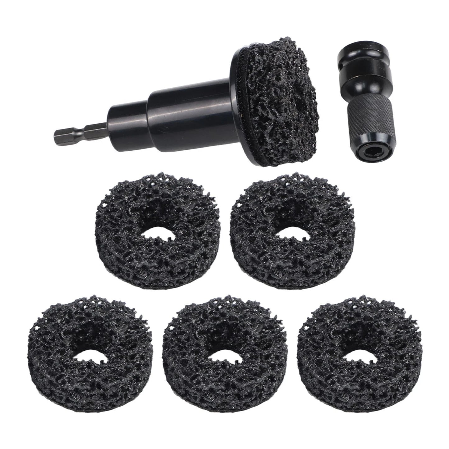 8pcs Rust Removal Tools for Brake Discs and Hub Shafts