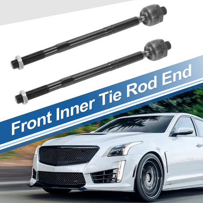 2x Front Inner Tie Rod End Links for Buick LaCrosse (2010–2016)