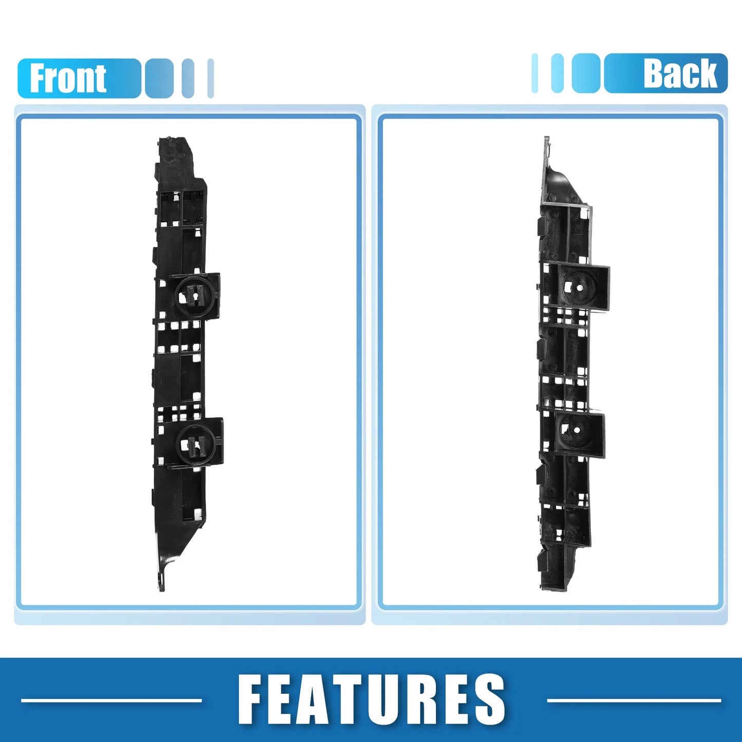Left Driver Side Bumper Bracket for Honda Accord (2006-2007)