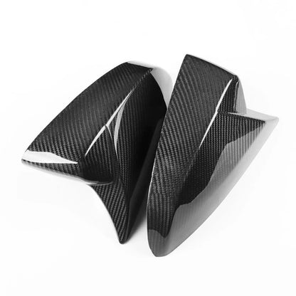 Carbon Fiber Add-on Side Mirror Cover Trim for Subaru BRZ/GT86 2012-2019