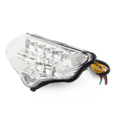 Clear Rear Taillight Brake Turn Signal Assembly for Yamaha FZ600 FZ6 FAZER