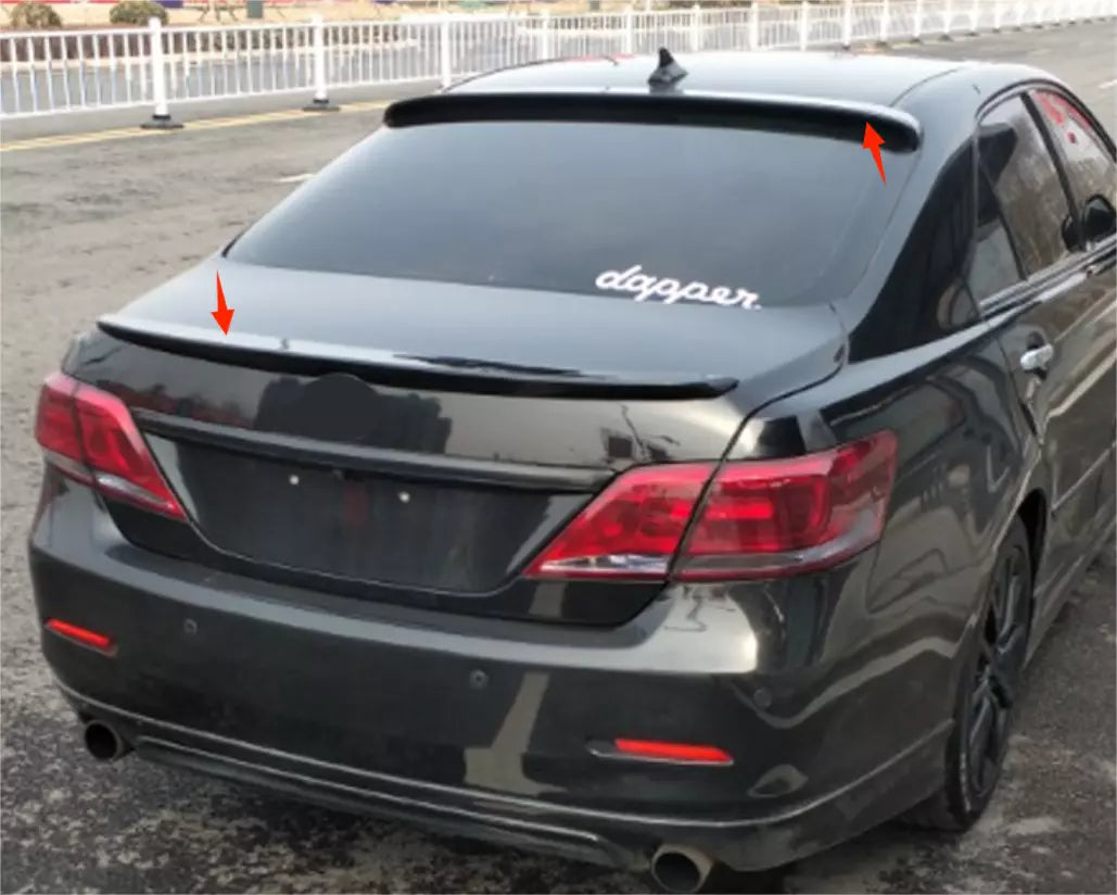 Rear Roof Spoiler Wing for 2007-2011 Toyota Camry 4dr Sedan 2 x ABS (2007-2011)