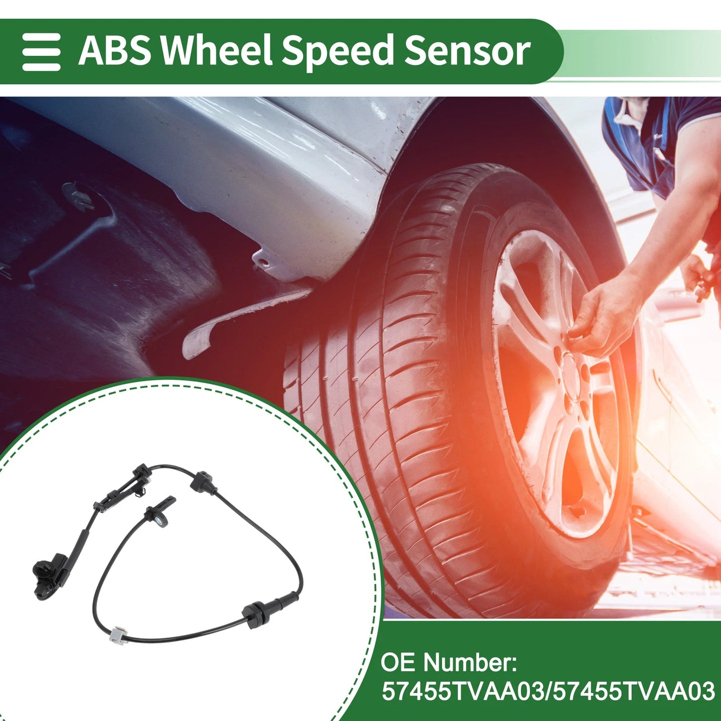 ABS Wheel Speed Sensor for Honda Accord (2018-2021) - 1 Pcs