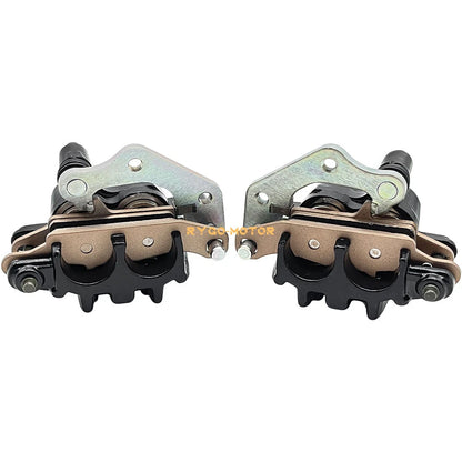 2 x Front Left & Right Brake Calipers & Pads for Kawasaki KFX700 (2004–2011)