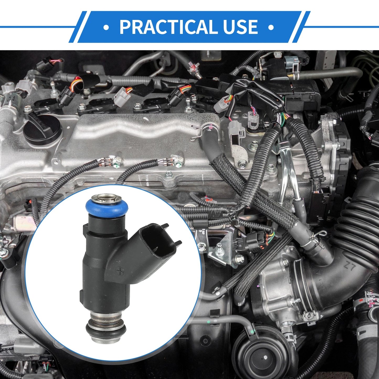 Fuel Injector 1.8L L4 for Mitsubishi Junjie (2000-2016)